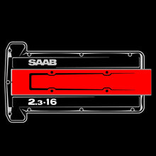 Load image into Gallery viewer, Saab T5 "Saab 2.3-16" Valve Cover Shirt
